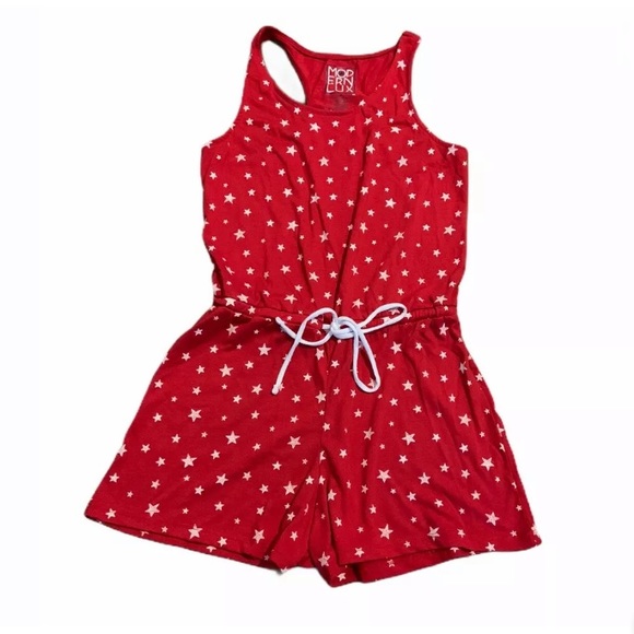 Lot of‎ 2 Juniors Girls Romper Tank Set Size XS - Picture 2 of 9